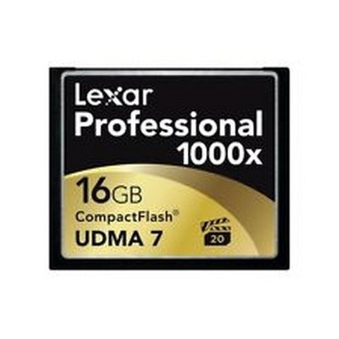 Lexar 1000X 16GB Compact Flash Memory Card