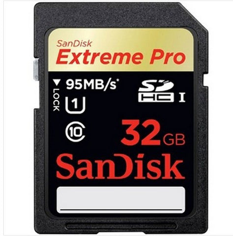 Sandisk Extreme Pro 32GB 95MB/s SD / SDHC Card Memory Cards