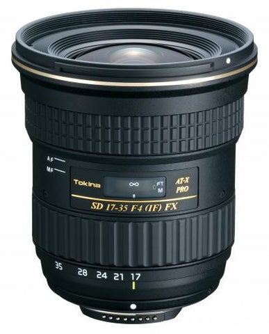 Tokina AT-X 17-35 F4 PRO FX Lenses