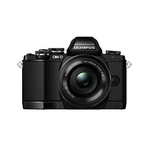 Olympus E-M10 OM-D Body with 14-42mm lens Digital Cameras (International Ver.)(Support Muli Language)