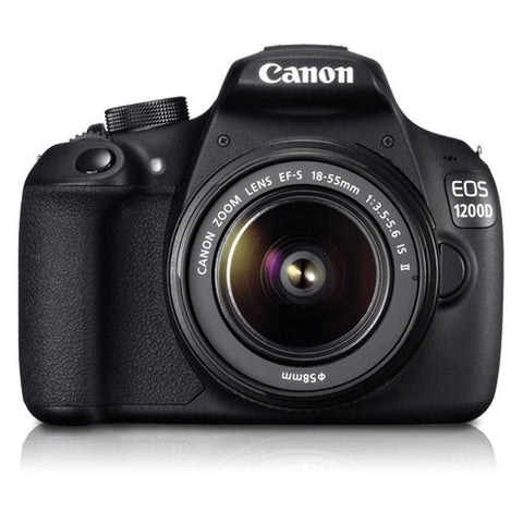 Canon EOS 1200D Twin Kit with 18-55 II and 55-250mm IS Lens Digital SLR Camera (International Version)(Support Muli Language)