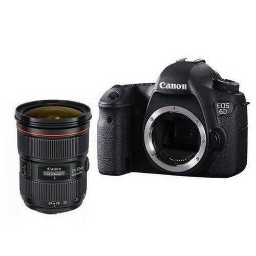 Canon EOS 6D Kit with EF 24-70mm f4L IS Lens Digital SLR Cameras