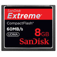 SanDisk Extreme 8GB 60MB/s CF Card Memory Cards