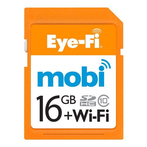 Eye-Fi 16GB Mobi Wifi SDHC Class 10 Memory Card