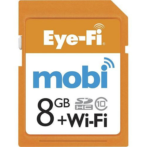 Eye-Fi 8GB Mobi Wifi SDHC Class 10 Memory Card