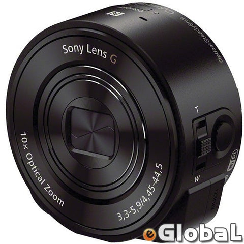 Sony Cybershot DSC QX10 Digital Camera Module for Smartphones - Black (PAL)