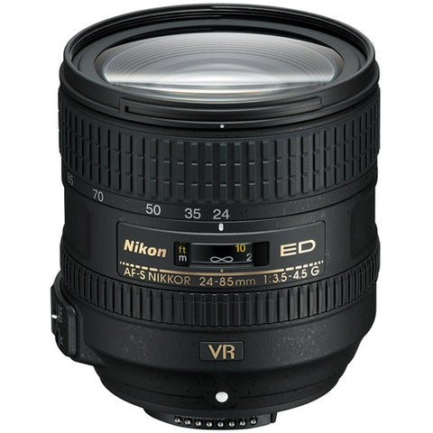 Nikon AF-S NIKKOR 24-85mm f/3.5-4.5G  ED VR Lenses