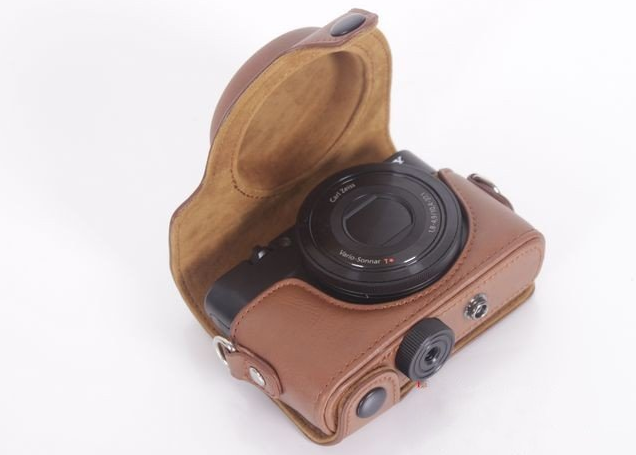 Retro Leather Case for Sony DSC-RX100