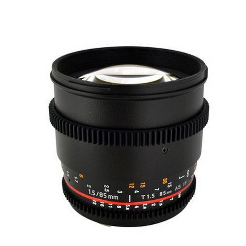 Samyang 85mm T1.5 VDSLR Lenses