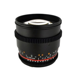 Samyang 85mm T1.5 VDSLR Lenses