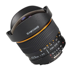 Samyang 8mm T3.8 Diagonal Fisheye VDSLR Lenses