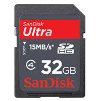 SanDisk Ultra 32GB 30MB/s SD / SDHC Card Memory Cards