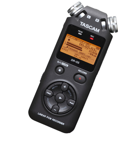 Tascam DR-05 Portable Handheld Recorder - Black