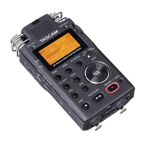 Tascam DR-100MKII Portable 2-Channel (24bit/96kHz) Linear PCM Recorder