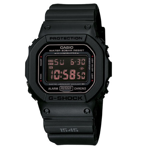 Casio G-SHOCK Standard Digital Watch DW-5600MS-1 - Black