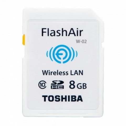 Toshiba FlashAir Card Wifi 8GB SD Class 10 Memory Card