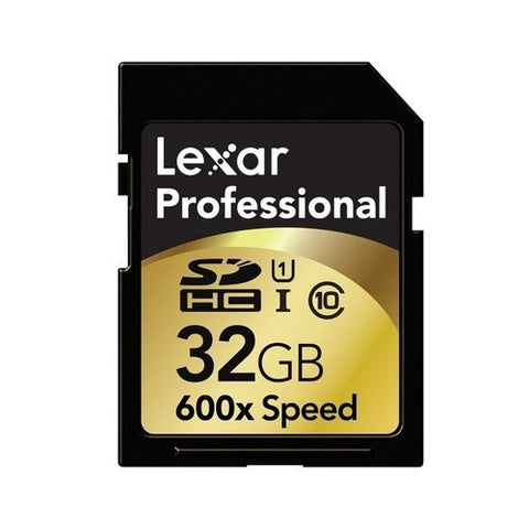 Lexar 600X 32GB Professional SD Memory Card