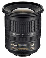 Nikon AF-S DX Nikkor 10-24mm f3.5-4.5G ED Lenses