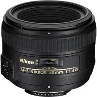 Nikon AF-S Nikkor 50mm f1.4G Lenses