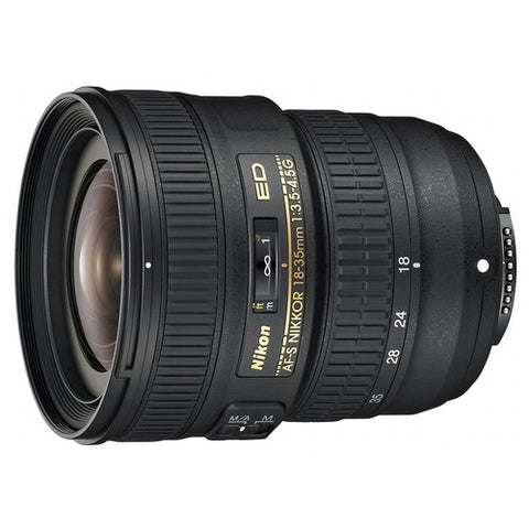 Nikon AF-S NIKKOR 18-35mm f/3.5-4.5G ED Lenses