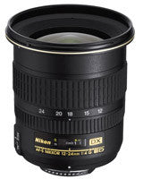 Nikon AF-S DX Zoom-Nikkor 12-24mm f4G IF-ED Lenses