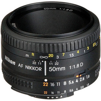 Nikon AF 50mm f1.8D Lenses