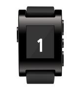 Pebble Bluetooth SmartWatch for iPhone and Android - Jet Black