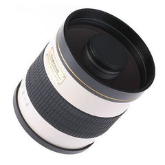 Samyang 500mm F6.3 Mirror Lens with T-mount adapter