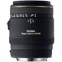 Sigma MACRO 70mm F2.8 EX DG Lenses