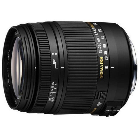 SIGMA 18-250mm F3.5-6.3 DC MACRO OS HSM Lenses